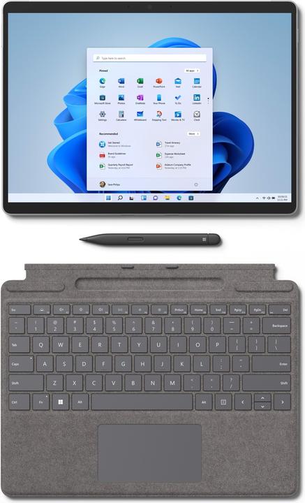 Produktbild Microsoft Surface Pro 8 for business (13", Intel Core i7-1185G7, 16 GB, 256 GB, Ohne Tastaturlayout)