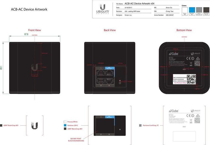 Produktbild Ubiquiti AirCube (867 Mbit/s)