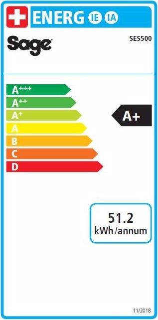 Energie-Label Sage the Bambino Plus