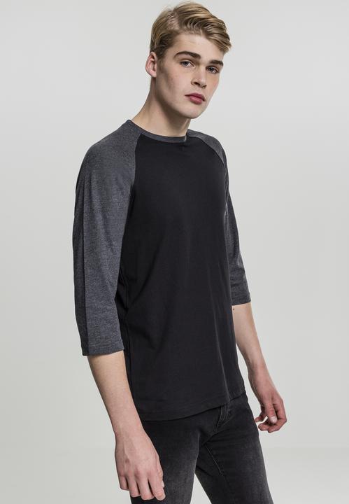 Actual product image Urban Classics Contrast 3/4 Sleeve Raglan Tee (S)
