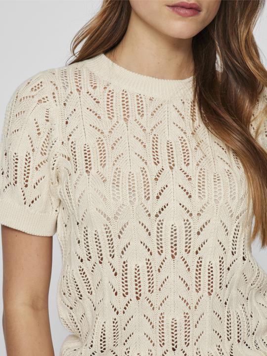 Produktbild Vila Kurzarm Stricktop (S)