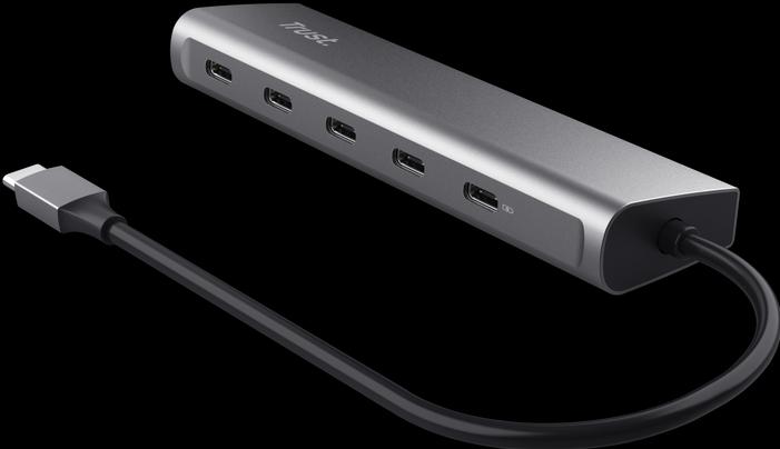 Image du produit Trust Halyx (USB-C, 5 Ports)