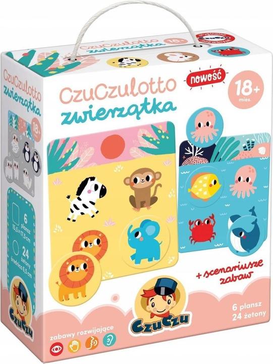 Actual product image Czuczu lotto Zwierzątka gra