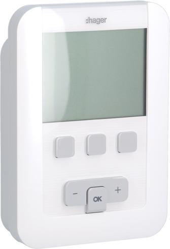 Actual product image Hager Clock thermostat digital 230V