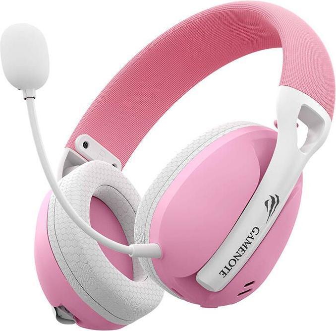 Actual product image Havit Gaming headphones Fuxi H1 2.4G (pink) (Cable)
