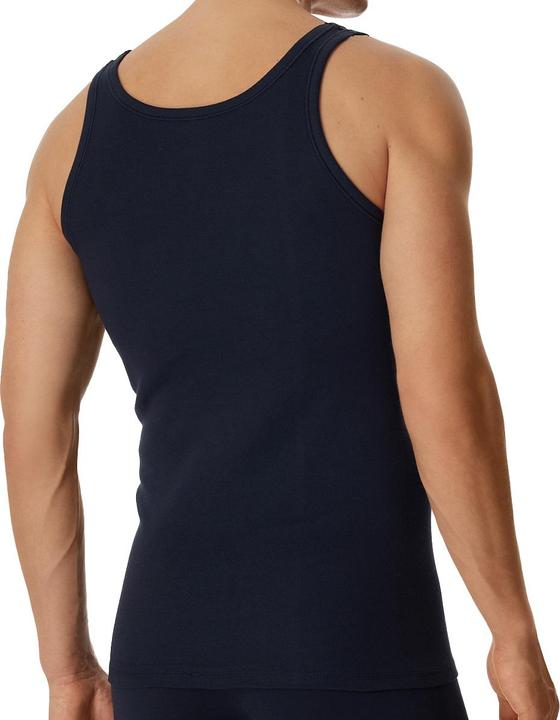 Actual product image Schiesser 4 Pack Cotton Essentials Fine Rib Undershirt / Tank Top (XXL)
