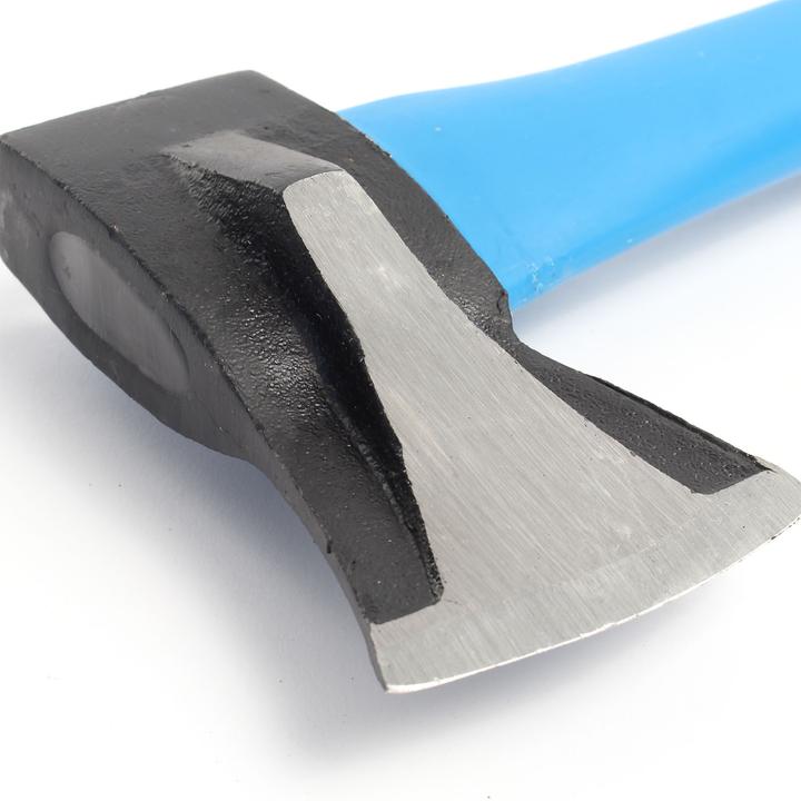 Actual product image XPOtool Set Hatchets 1000g Fibreglass Handle Carbon Steel Blade Wood Log Hatchet Axe Hatchet