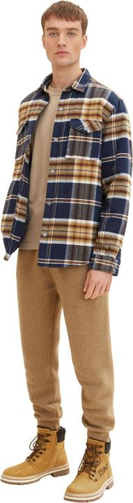 Produktbild Tom Tailor Longsleeve Langarmshirt mit Logo-Print und Rundhalsausschnitt (3XL)