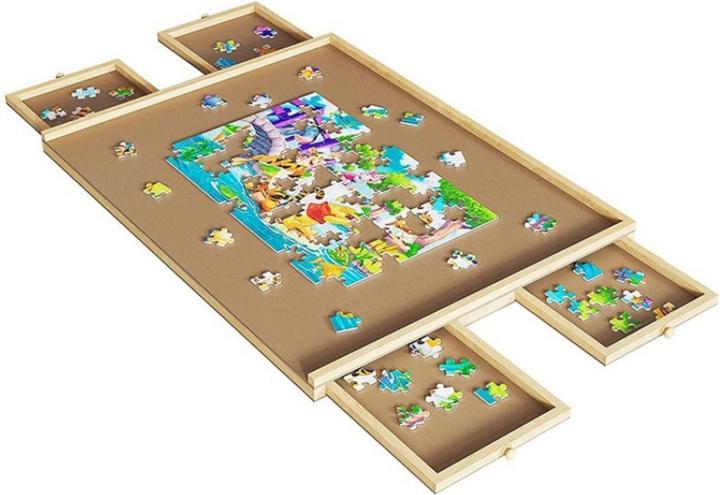 Immagine prodotto Hermex Tavola di puzzle con estrazioni Tavola di puzzle Base di puzzle (500 pezzi)
