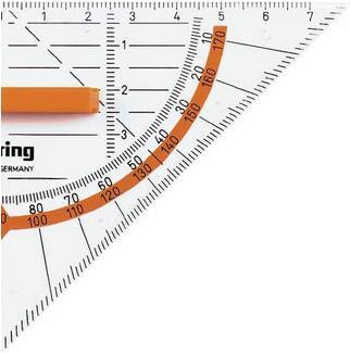 Produktbild Rotring Centro Geo-Dreieck mit Griff (16 cm)