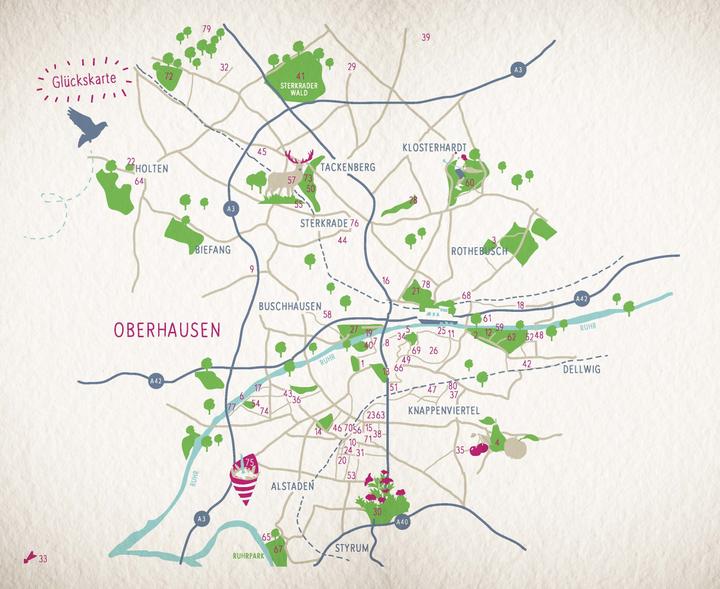 Actual product image Glücksorte in Oberhausen (German, Melanie Brozeit, 2022)
