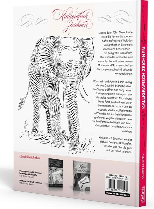 Actual product image Kalligrafisch Zeichnen (German, Shin Loong, 2019)