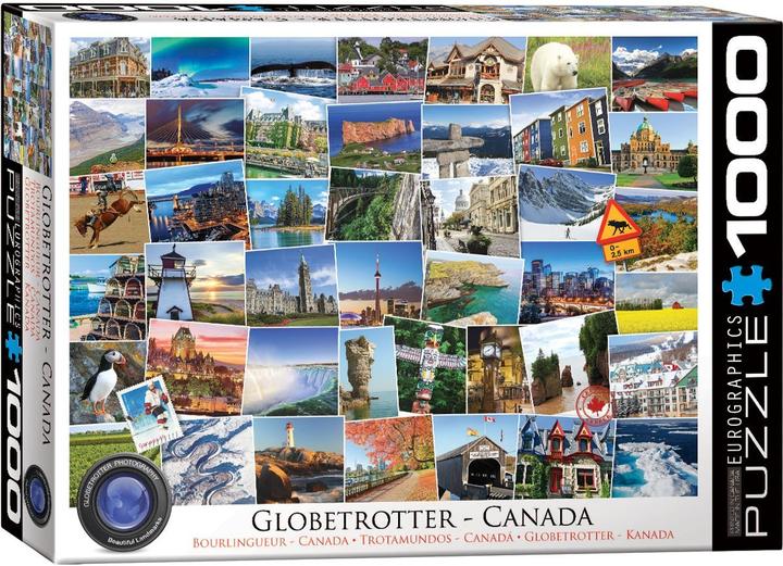 Produktbild Eurographics Globetrotter Kanada (1000 Teile)