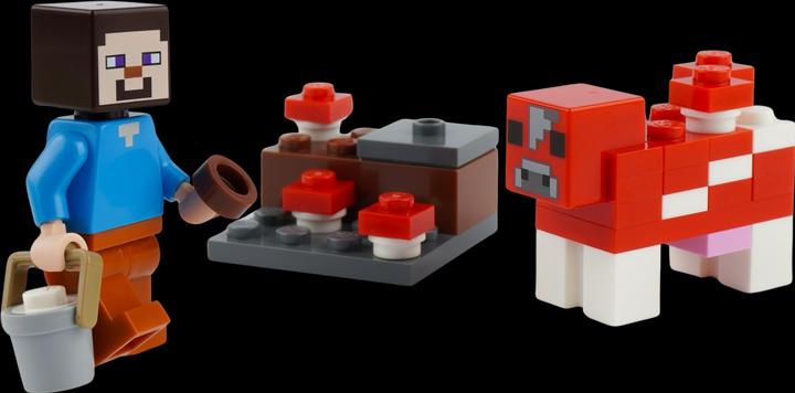 Actual product image LEGO Minecraft Mini-Set Nether Hero mit Strider - NEU! Menge 1x