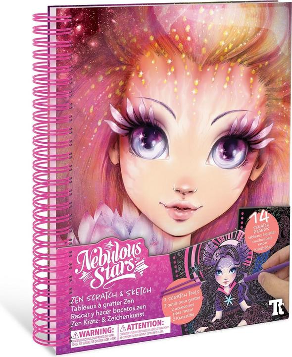 Image du produit Nebulous Stars L'art du grattage et du dessin zen