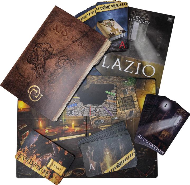 Image du produit Tactic Crime Scene Lazio 1356 NL Jeu de société (Néerlandais)