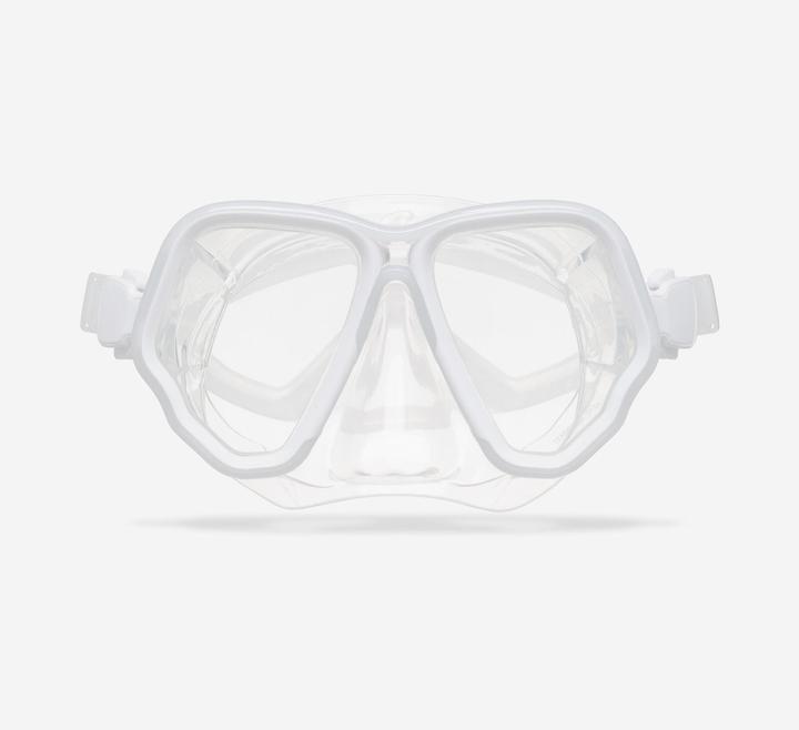 Actual product image Subea Tauchmaske Antibeschlag - 500 Dual weiss