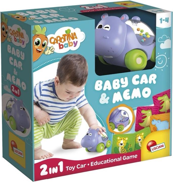 Immagine prodotto Lisciani Carotina Baby Hippo Auto & Memo