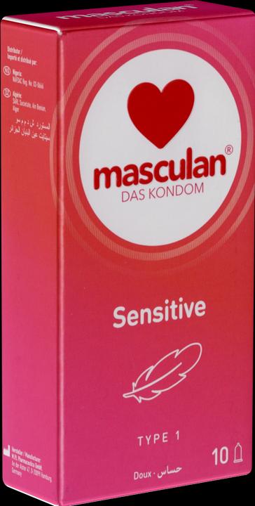 Immagine prodotto Masculan Tipo 1" (sensibile) 10 preservativi rosa delicato per momenti sensuali (10 pz.)