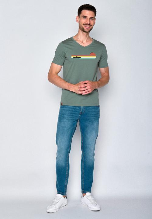 Produktbild Greenbomb Nature Canoe River Peak T-Shirt (XXL)
