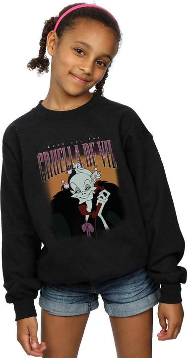 Image du produit Disney - Sweat CRUELLA DE VIL HOMAGE - Fille (140, 146)