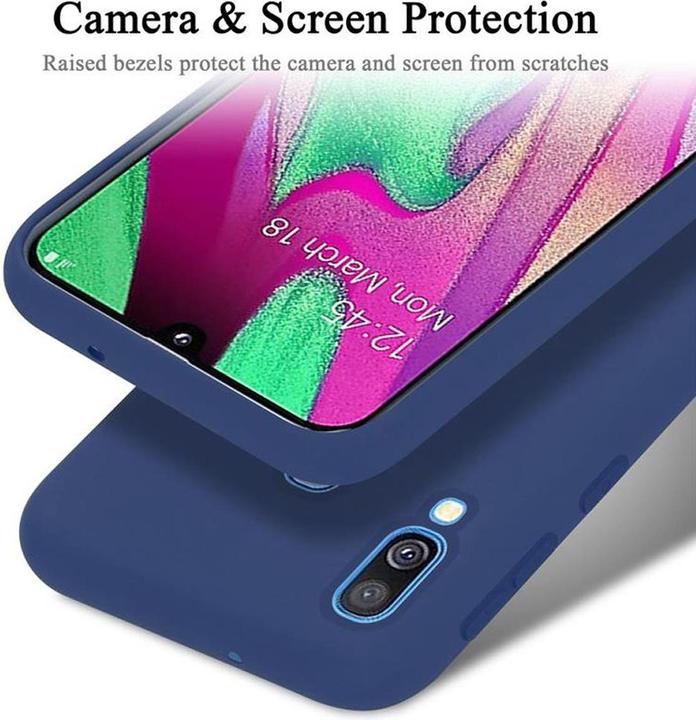 Image du produit Cadorabo TPU Liquid Silicone Case Cover (Samsung Galaxy A40)