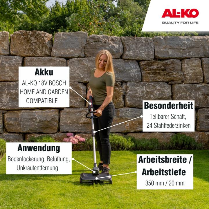 Actual product image AL-KO AR 1835 scarifier