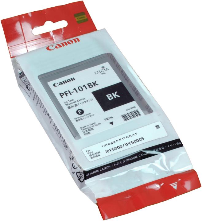 Produktbild Canon Tinte Large Format schwarz Orig.Nr. PFI-101BK (BK)