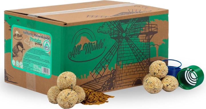 Produktbild Lyra Pet Meisenknödel aus der ALB-MÜHLE ohne Netz Pein + 2 Spender (150 x)