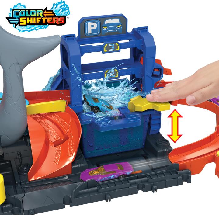 Produktbild Hot Wheels City Ultimative Hai Auto-Waschanlage