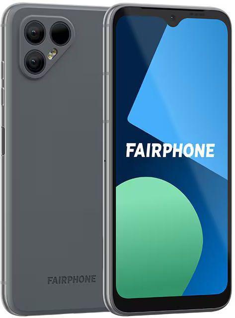 Fairphone 4 (128 GB, Grey, 6.30", SIM + eSIM, 48 Mpx, 5G)