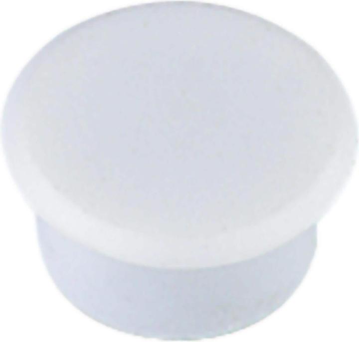 Produktbild Alco Magnet 13 x 7 mm (Ø x H) 13mm 0,1kg weiss 10 St./Pack. (10 x)