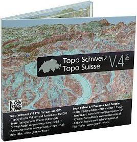 Produktbild Garmin TOPO Schweiz V4 Pro