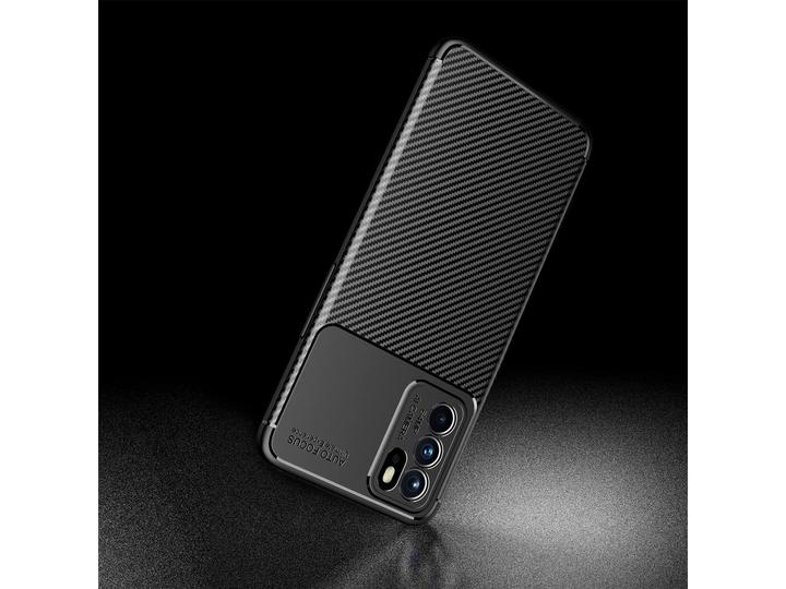 Image du produit Screenguard Oppo Reno6 Pro 5G (MediaTek) Housse Design carbone TPU Case (Oppo Reno 6 Pro 5G (MediaTek))