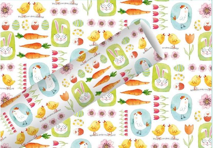 Produktbild Braun + Company Geschenkpapier 80g/m2 Ostern Bunny