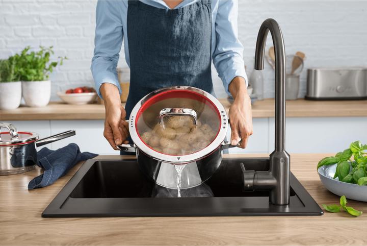 Immagine prodotto WMF Set di pentole (24 cm, Set di pentole e padelle da cucina, Acciaio inossidabile)