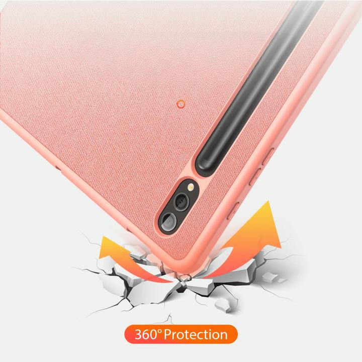 Produktbild Dux Ducis Domo Series Leder Bookcover Hülle (Galaxy Tab S9+, Galaxy Tab S10+, Galaxy Tab S9 FE+)