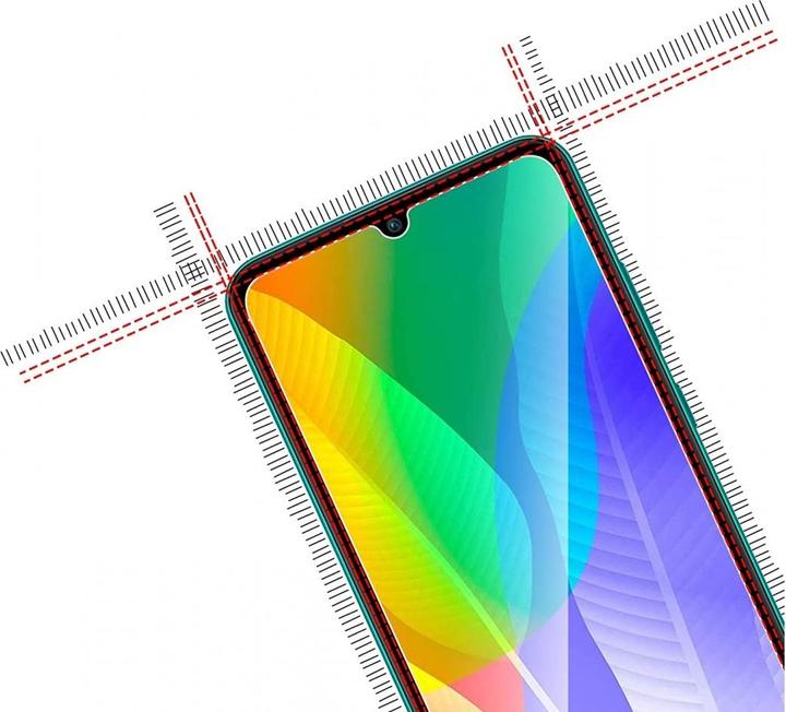 Productafbeelding Screenguard Huawei Y6p Beschermende Glazen Film Hoesje Vriendelijk Ontwerp (1 Stuk, Huawei Y6p)