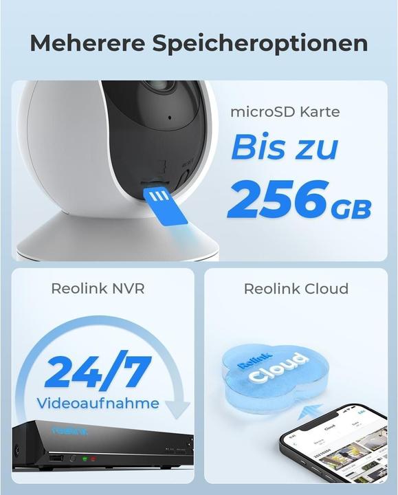 Produktbild Reolink E1 Pro V2 inkl. 64GB Micro-SD (2560 x 1440 Pixels)