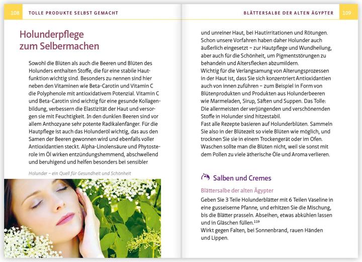 Immagine prodotto Holunder - Juwel der Hausapotheke. Kompakt-Ratgeber (Tedesco, Barbara Simonsohn, 2024)