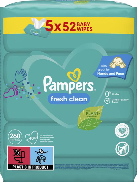 Image du produit Pampers frais et propre (260 pièce(s))