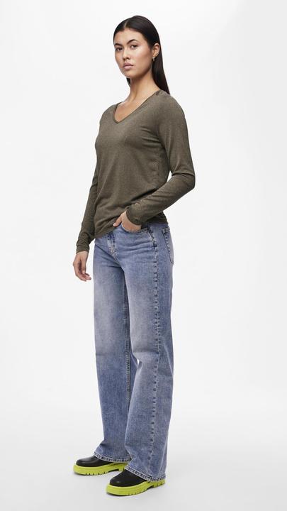 Image du produit Pieces Pcbillo Ls V-Neck Lurex Stripes Noos (XXL)