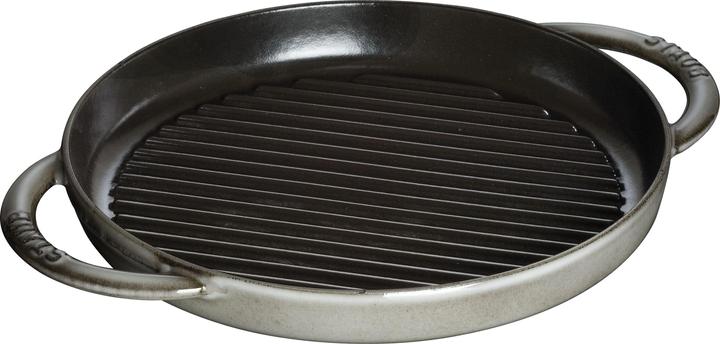 Staub Grill pan (26 cm, Grill pan, Cast iron)
