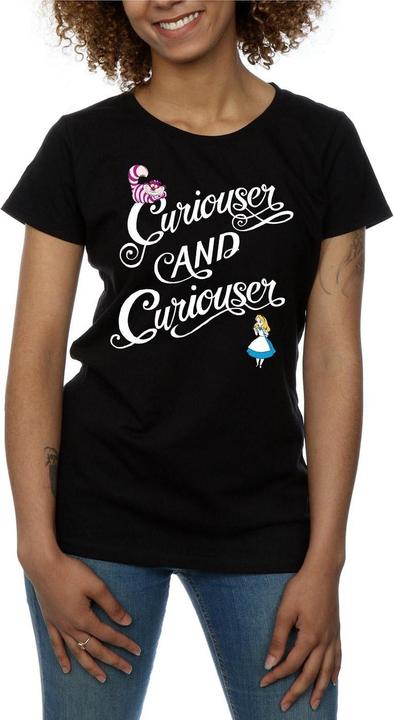 Produktbild Alice In Wonderland Curiouser And Curiouser TShirt (XS)