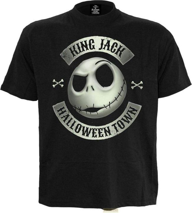 Heroes Inc Nightmare before Christmas T-Shirt Jack Crest Grösse L (L)