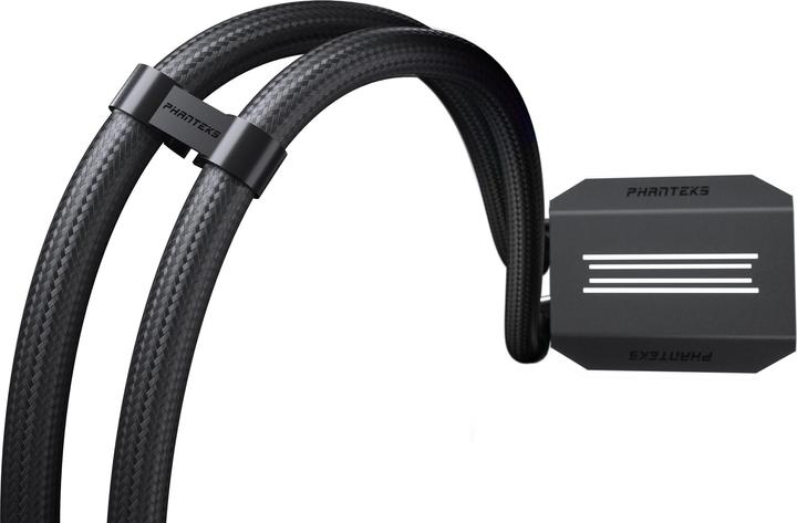 Actual product image Phanteks Glacier One 240D30 DRGB AIO Water Cooling - black