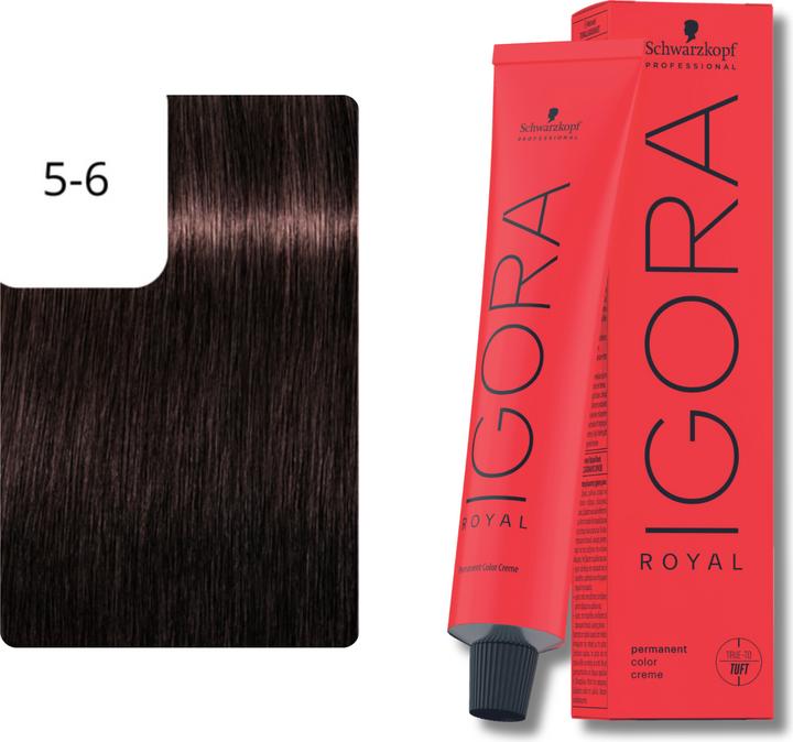 Actual product image Schwarzkopf Professional Igora Royal (5-6 light brown chocolate)