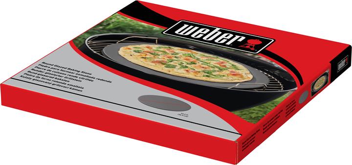 Produktbild Weber Glasierter Pizzastein rund Ø 36 cm