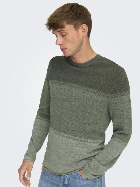 Actual product image Only & Sons Onsfelix Reg 12 Crew Knit Noos (XL)