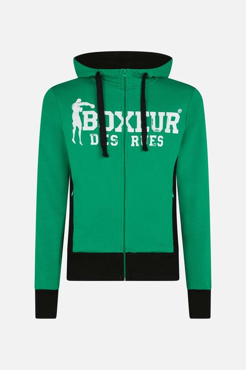 Actual product image Boxeur des Rues Sweat Jackets Hooded Full Zip Sweatshirt (XL)